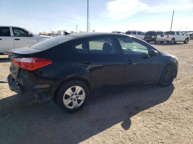 KNAFK4A61E5136286 - 2014 KIA FORTE LX BLACK photo 3