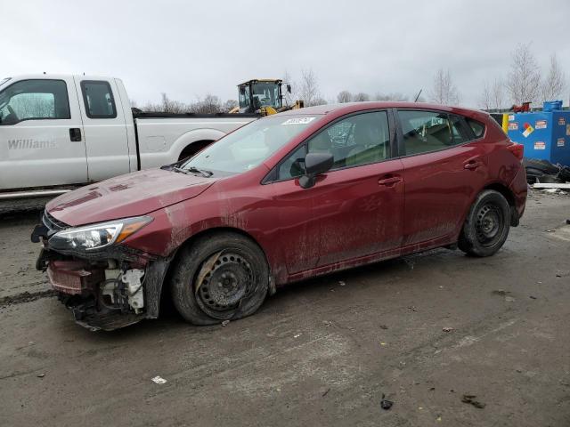 4S3GTAA62H3746152 - 2017 SUBARU IMPREZA RED photo 1