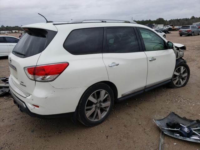 5N1AR2MM3FC645179 - 2015 NISSAN PATHFINDER S WHITE photo 3