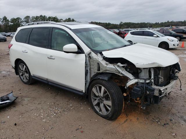 5N1AR2MM3FC645179 - 2015 NISSAN PATHFINDER S WHITE photo 4