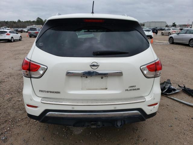 5N1AR2MM3FC645179 - 2015 NISSAN PATHFINDER S WHITE photo 6