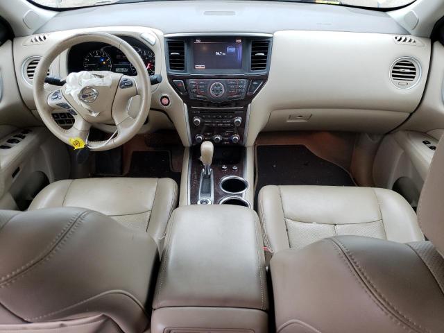 5N1AR2MM3FC645179 - 2015 NISSAN PATHFINDER S WHITE photo 8