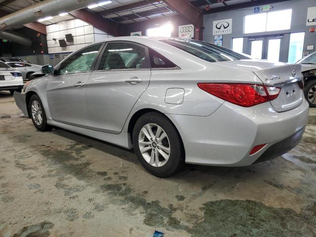 5NPEB4AC1EH871922 - 2014 HYUNDAI SONATA GLS GRAY photo 2