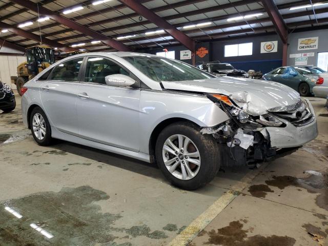 5NPEB4AC1EH871922 - 2014 HYUNDAI SONATA GLS GRAY photo 4