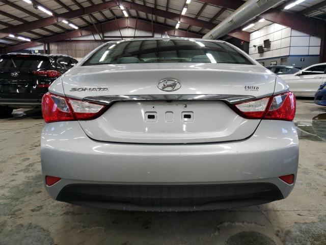 5NPEB4AC1EH871922 - 2014 HYUNDAI SONATA GLS GRAY photo 6