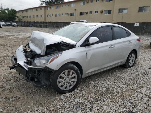 3KPC24A39KE055712 - 2019 HYUNDAI ACCENT SE SILVER photo 1