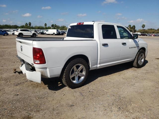 1C6RD6KT2CS156661 - 2012 DODGE RAM 1500 ST WHITE photo 3