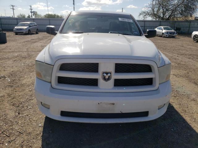 1C6RD6KT2CS156661 - 2012 DODGE RAM 1500 ST WHITE photo 5