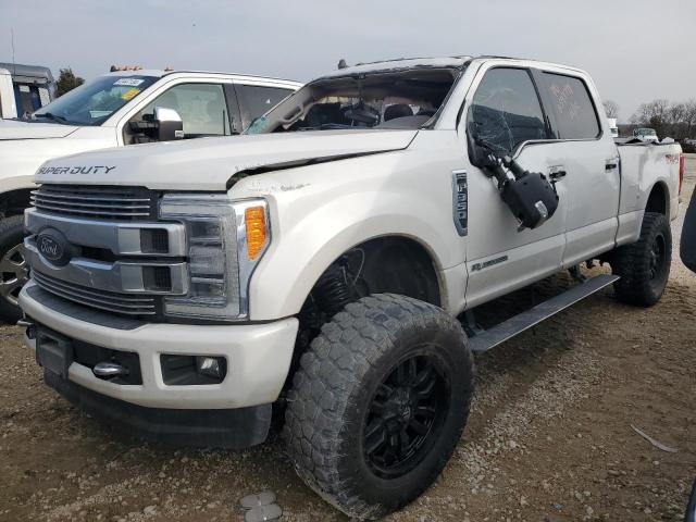1FT8W3BT4KEE19016 - 2019 FORD F350 SUPER DUTY WHITE photo 1