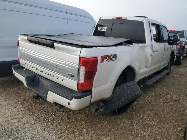 1FT8W3BT4KEE19016 - 2019 FORD F350 SUPER DUTY WHITE photo 3