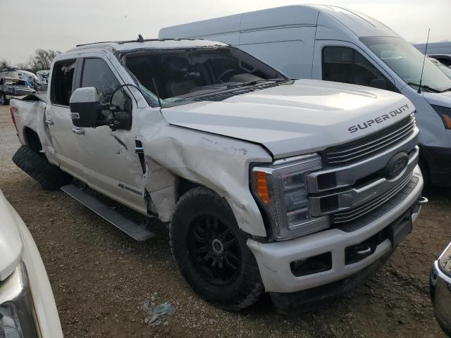 1FT8W3BT4KEE19016 - 2019 FORD F350 SUPER DUTY WHITE photo 4