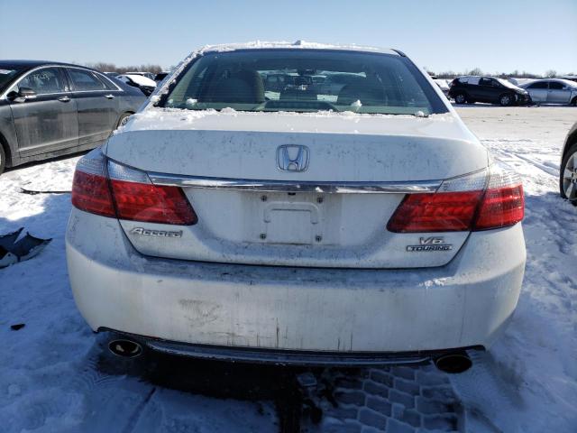 1HGCR3F90FA010347 - 2015 HONDA ACCORD TOURING WHITE photo 6