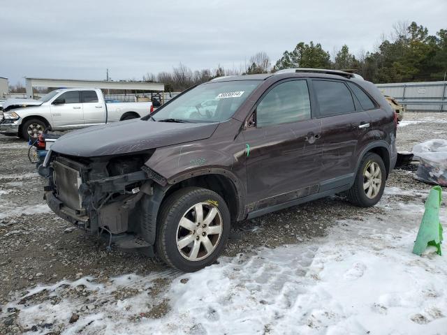 5XYKT3A19BG115590 - 2011 KIA SORENTO BASE MAROON photo 1