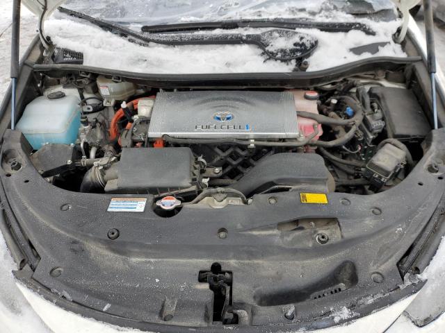 JTDBVRBD9JA005370 - 2018 TOYOTA MIRAI WHITE photo 11