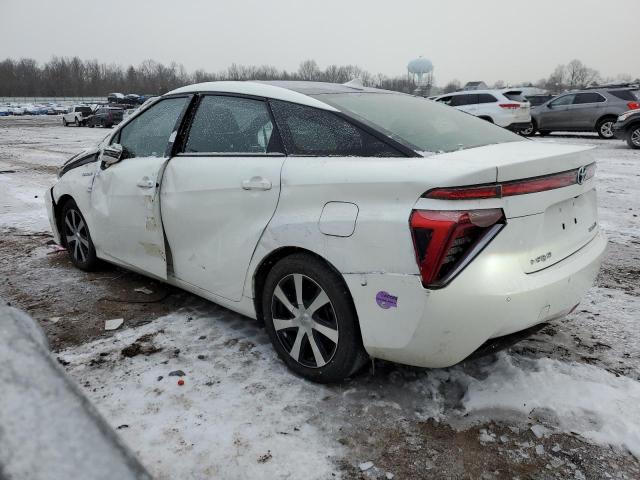 JTDBVRBD9JA005370 - 2018 TOYOTA MIRAI WHITE photo 2