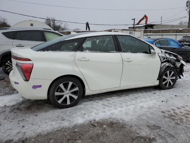 JTDBVRBD9JA005370 - 2018 TOYOTA MIRAI WHITE photo 3