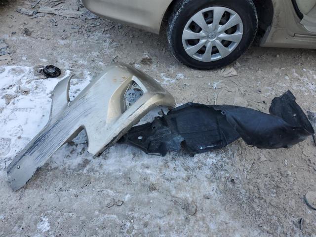 1NXBU4EE7AZ166658 - 2010 TOYOTA COROLLA BASE SILVER photo 12