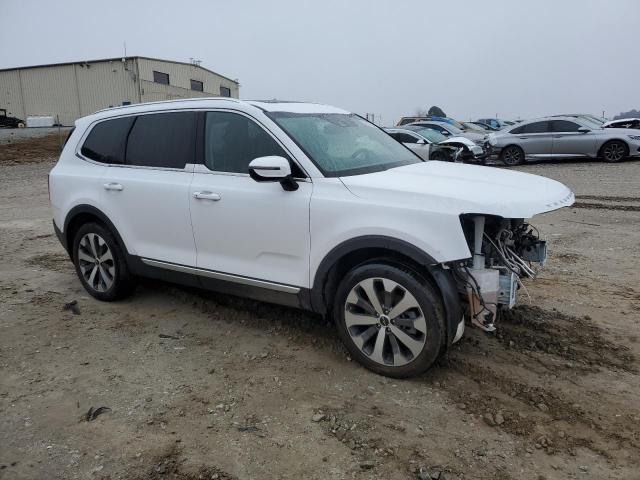 5XYP34HCXNG279325 - 2022 KIA TELLURIDE EX WHITE photo 4