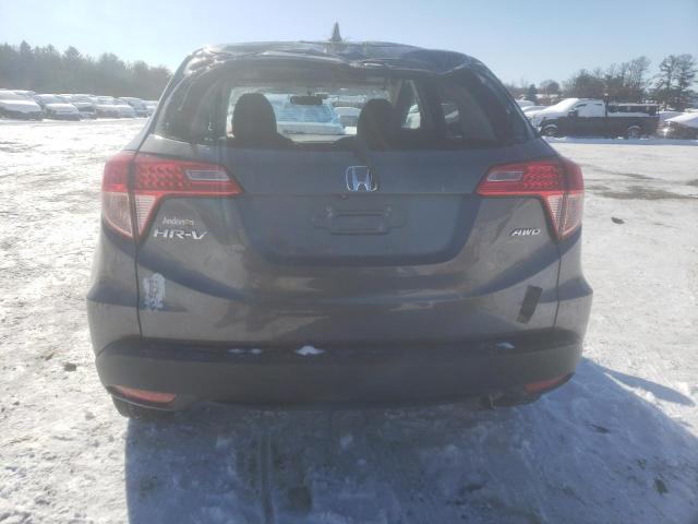 3CZRU6H56JM710480 - 2018 HONDA HR-V EX GRAY photo 6