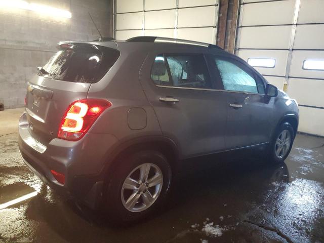 3GNCJLSB6LL183848 - 2020 CHEVROLET TRAX 1LT GRAY photo 3