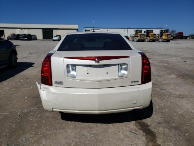 1G6DP577870105251 - 2007 CADILLAC CTS HI FEATURE V6 WHITE photo 6