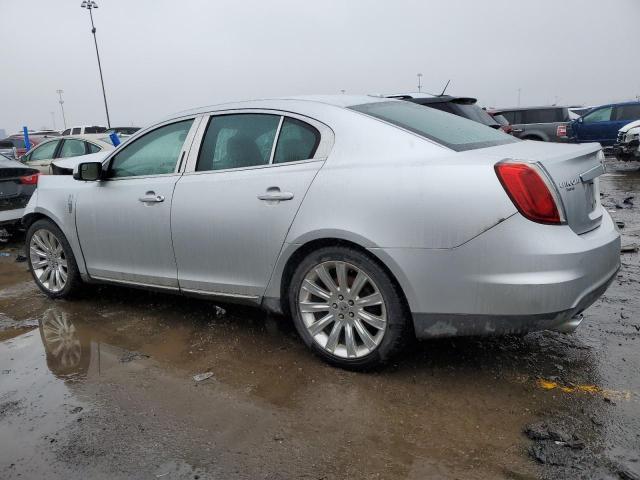 1LNHL9DR2AG607240 - 2010 LINCOLN MKS SILVER photo 2