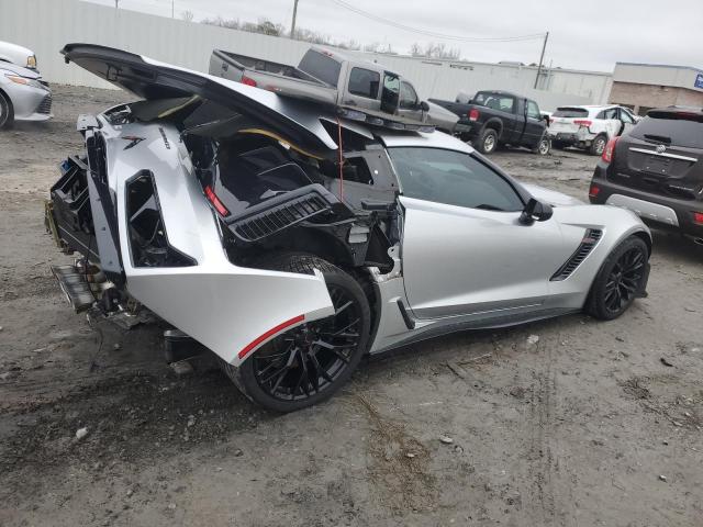 1G1YN2D61G5609957 - 2016 CHEVROLET CORVETTE Z06 1LZ SILVER photo 3