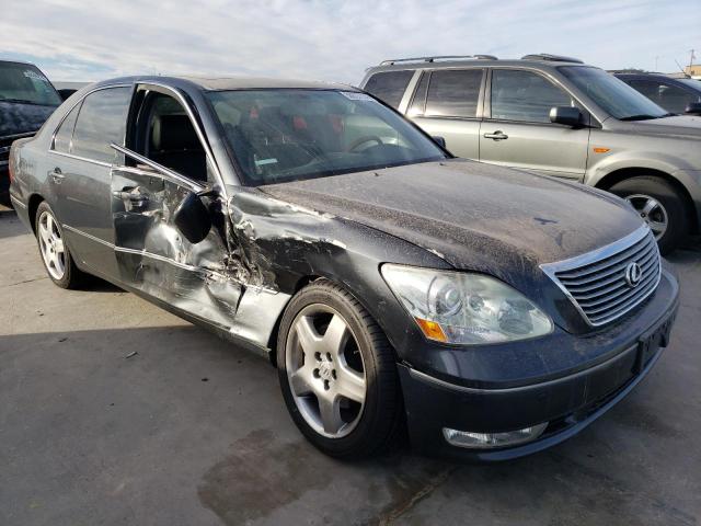 JTHBN36F555012922 - 2005 LEXUS LS 430 BLACK photo 4