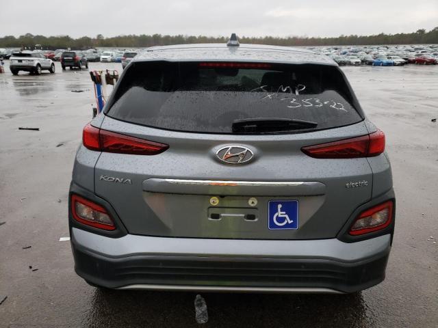 KM8K53AG8MU123921 - 2021 HYUNDAI KONA ULTIM GRAY photo 6