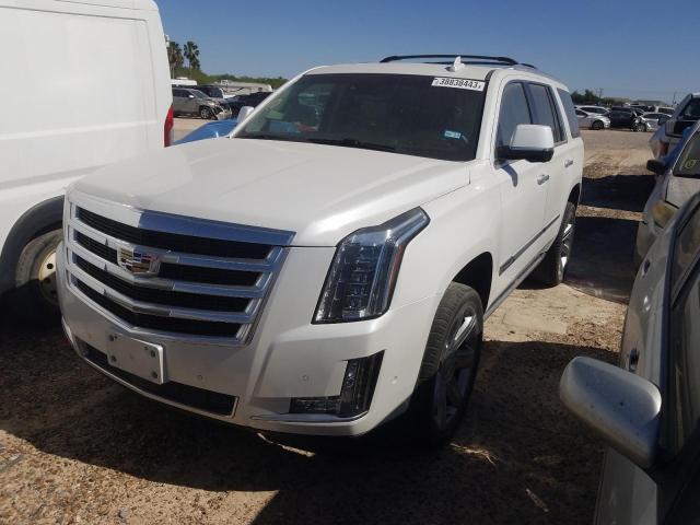 1GYS3CKJ1HR222149 - 2017 CADILLAC ESCALADE PREMIUM LUXURY WHITE photo 1