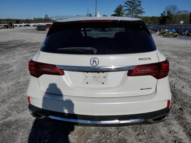 5FRYD4H3XHB015159 - 2017 ACURA MDX WHITE photo 6