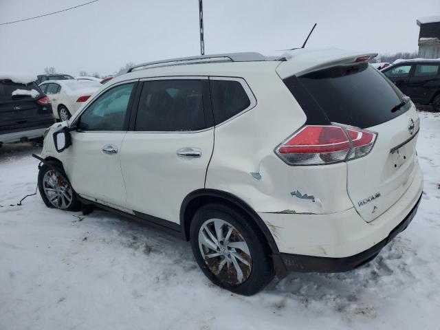 5N1AT2MV7EC753071 - 2014 NISSAN ROGUE S WHITE photo 2