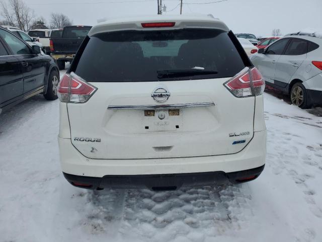 5N1AT2MV7EC753071 - 2014 NISSAN ROGUE S WHITE photo 6