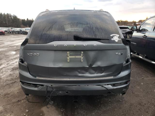 YV4A22PK5H1156121 - 2017 VOLVO XC90 T6 GRAY photo 6