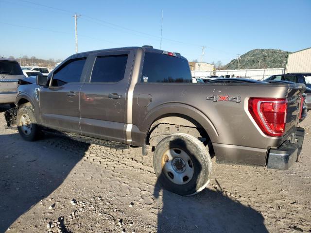 1FTFW1E87MFA48014 - 2021 FORD F150 SUPERCREW GRAY photo 2