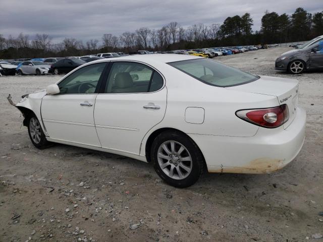 JTHBA30G340020347 - 2004 LEXUS ES 330 WHITE photo 2