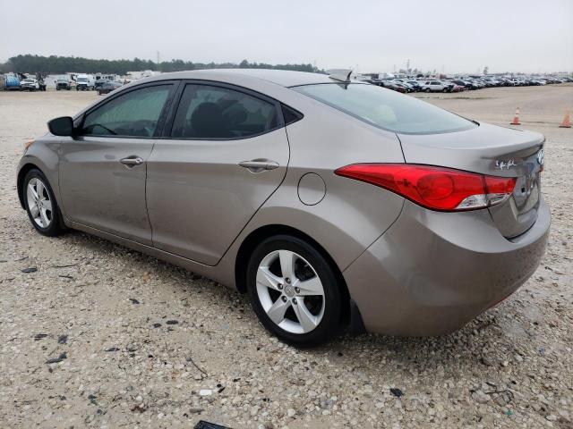 5NPDH4AE1DH420323 - 2013 HYUNDAI ELANTRA GLS TAN photo 2