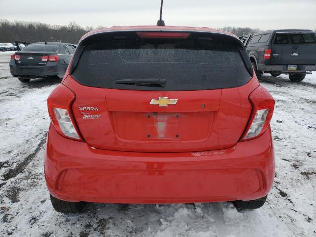 KL8CA6SA3KC802992 - 2019 CHEVROLET SPARK LS RED photo 6