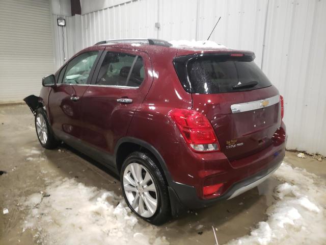 3GNCJRSB8HL275814 - 2017 CHEVROLET TRAX PREMIER BURGUNDY photo 2