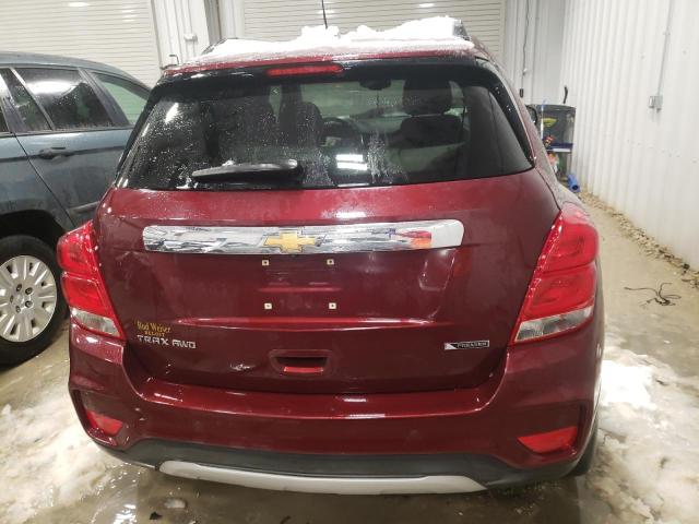 3GNCJRSB8HL275814 - 2017 CHEVROLET TRAX PREMIER BURGUNDY photo 6