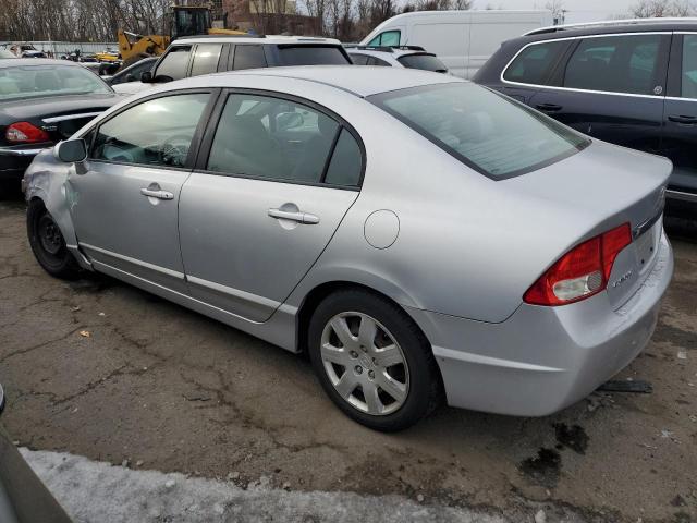 2HGFA1F58BH520219 - 2011 HONDA CIVIC LX SILVER photo 2