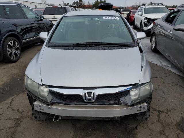 2HGFA1F58BH520219 - 2011 HONDA CIVIC LX SILVER photo 5