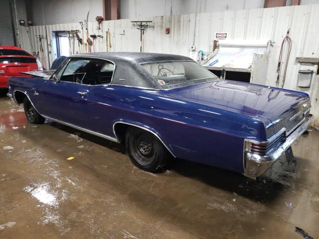 166476J126403 - 1966 CHEVROLET CAPRICE BLUE photo 2