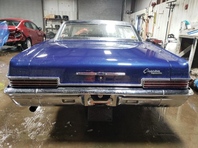 166476J126403 - 1966 CHEVROLET CAPRICE BLUE photo 6