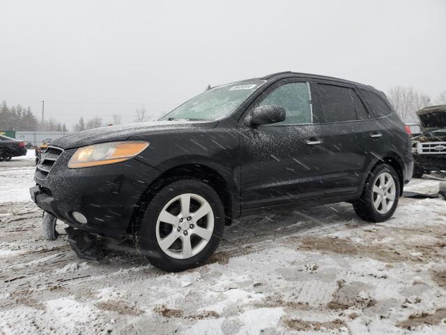 5NMSH73E99H301588 - 2009 HYUNDAI SANTA FE SE BLACK photo 1