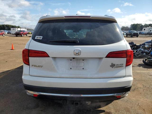 5FNYF6H05JB041221 - 2018 HONDA PILOT ELITE WHITE photo 6