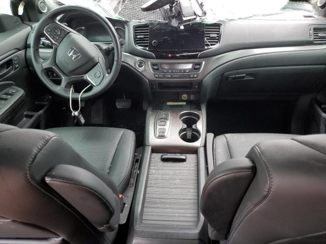 5FNYF7H54NB004460 - 2022 HONDA PASSPORT EXL BLUE photo 8