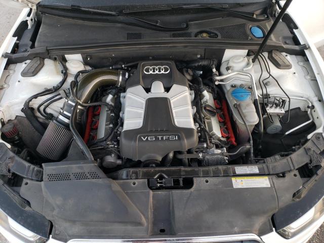 WAUCGAFR8DA049710 - 2013 AUDI S5 PREMIUM PLUS თეთრი ფოტო 11