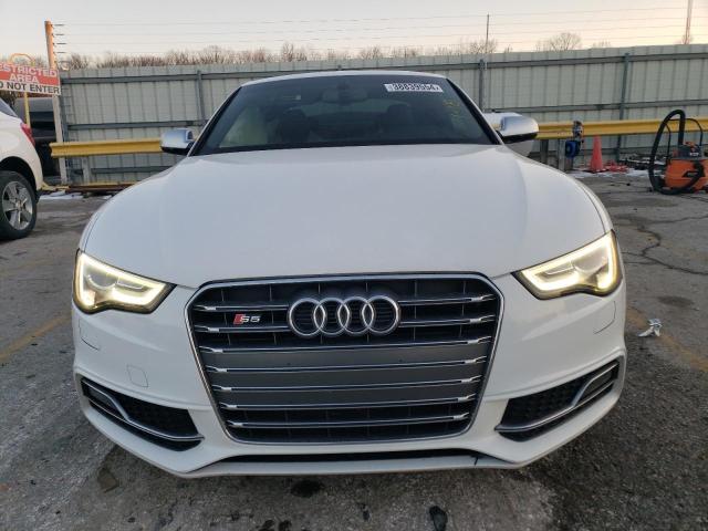 WAUCGAFR8DA049710 - 2013 AUDI S5 PREMIUM PLUS თეთრი ფოტო 5