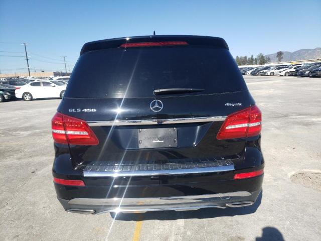 4JGDF6EE0JB167595 - 2018 MERCEDES-BENZ GLS 450 4MATIC BLACK photo 6